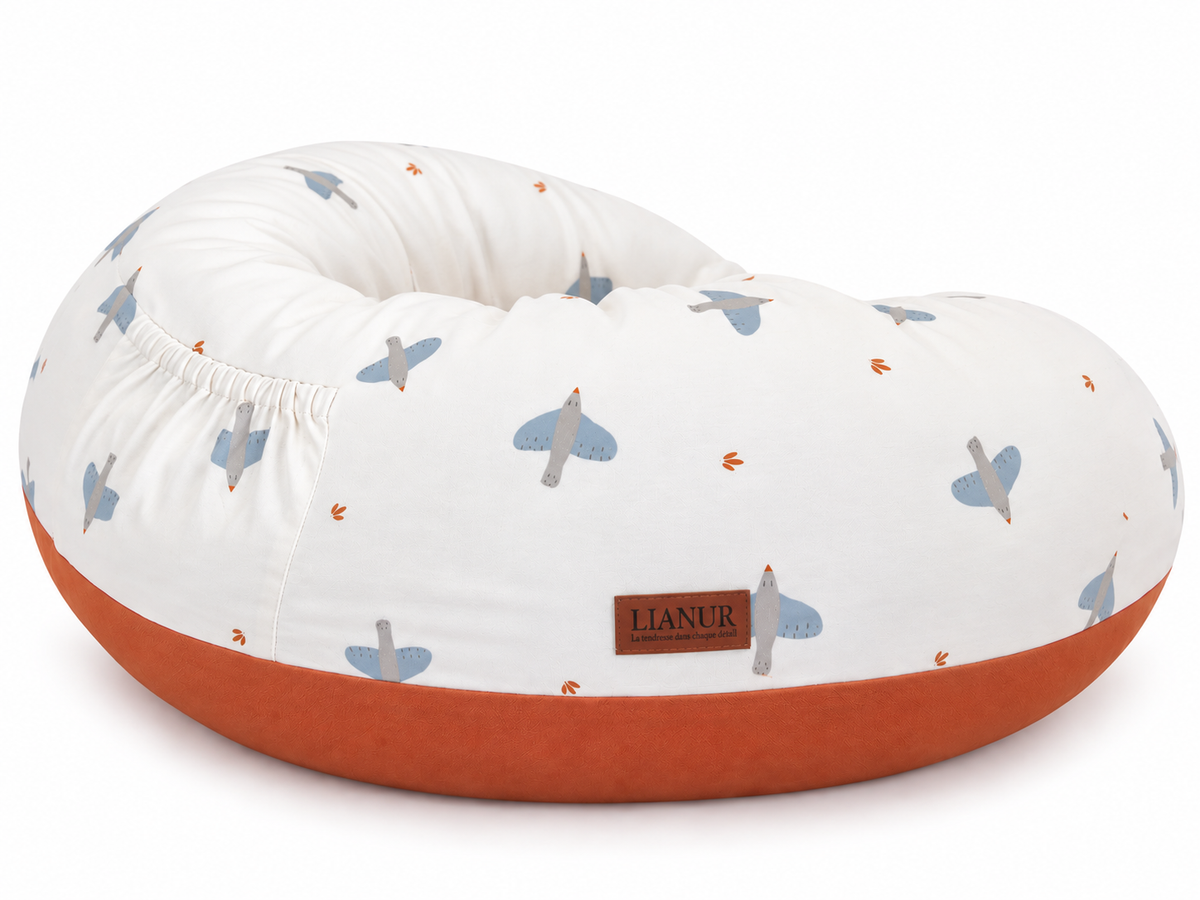 EverNest, coussin de grossesse XL 160 cm évolutif 5 en 1 | Lianur
